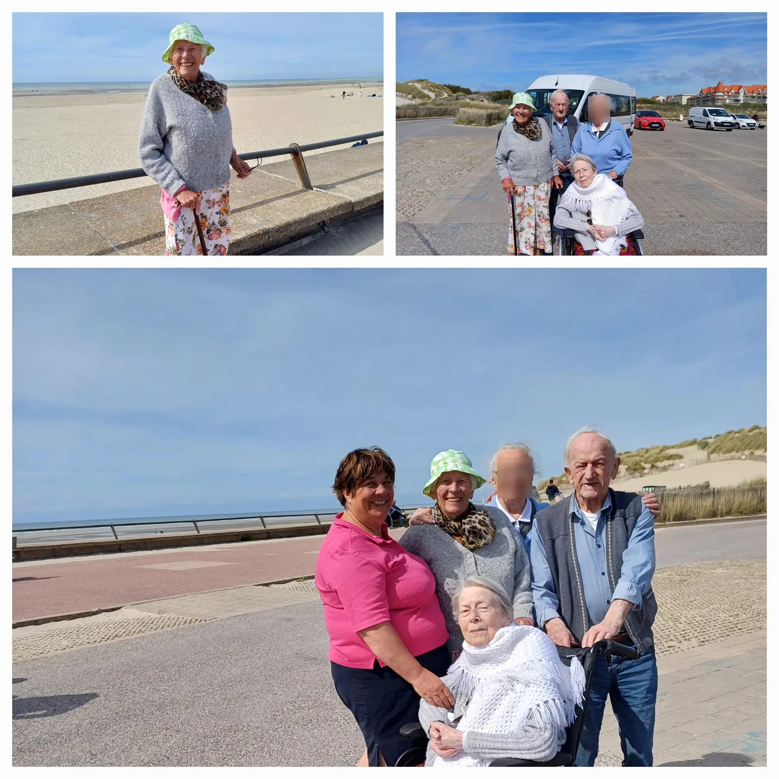 Sortie sur la digue du Touquet 