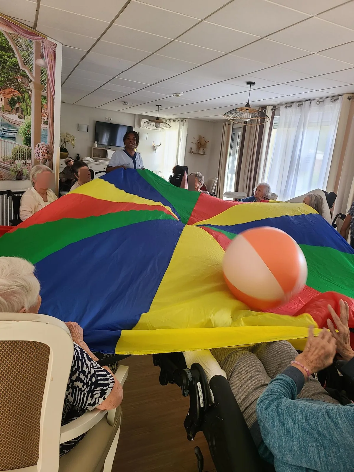 Le jeu du parachute : quand chaque mouvement compte 