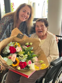 Un anniversaire exceptionnel : 105 ans pour notre résidente 
