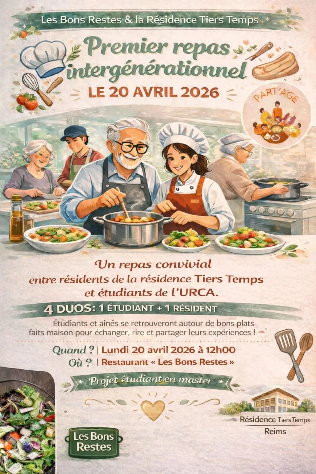 Projet intergénérationnel « Part’Âge »