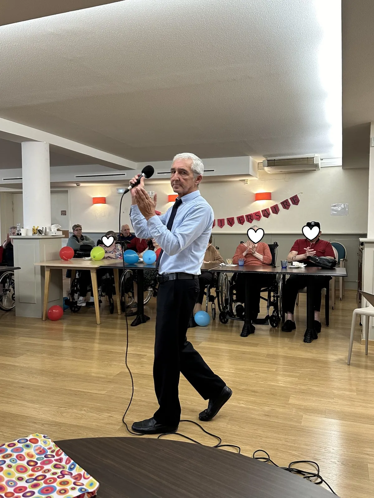 Anniversaire des Résidents avec ... Charles Aznavour ! 