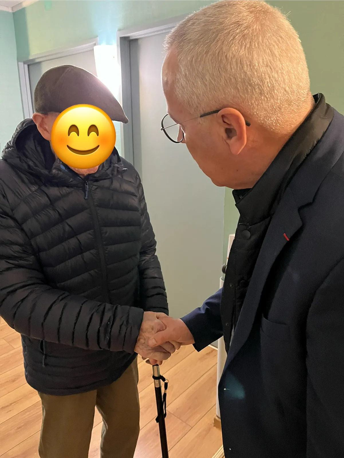Une visite attendue de Monsieur le Maire !