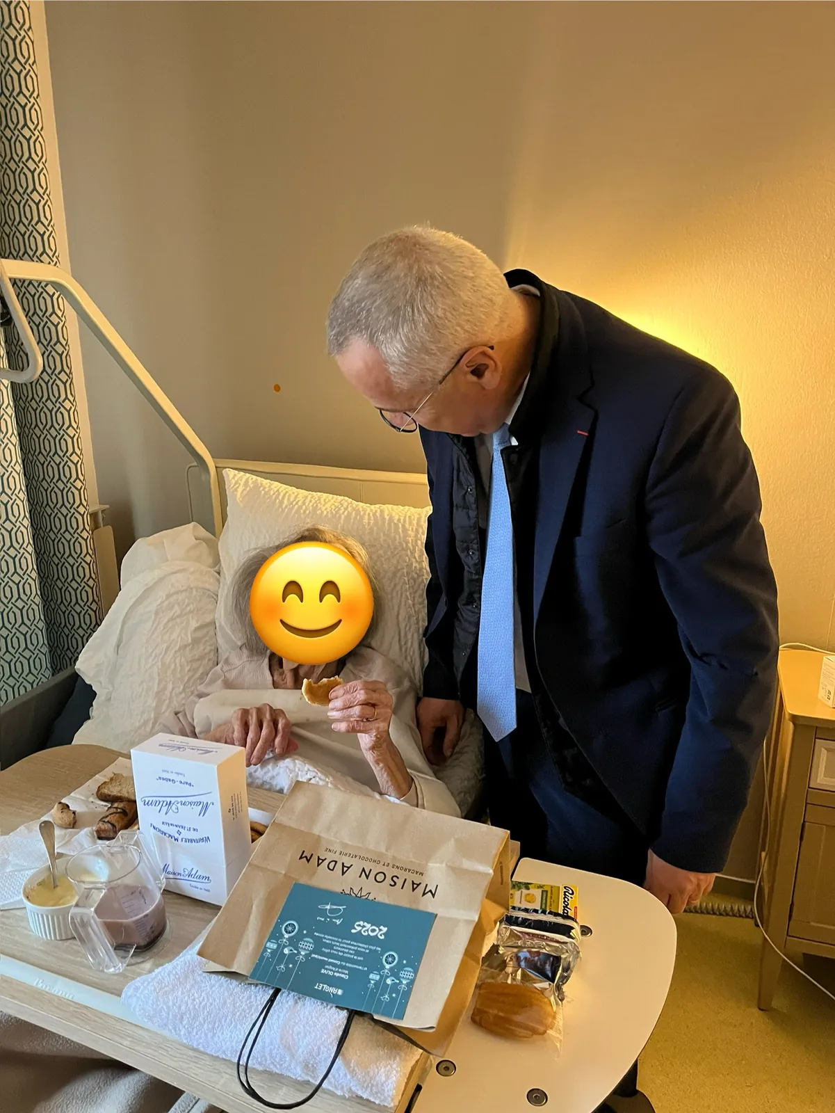 Une visite attendue de Monsieur le Maire !
