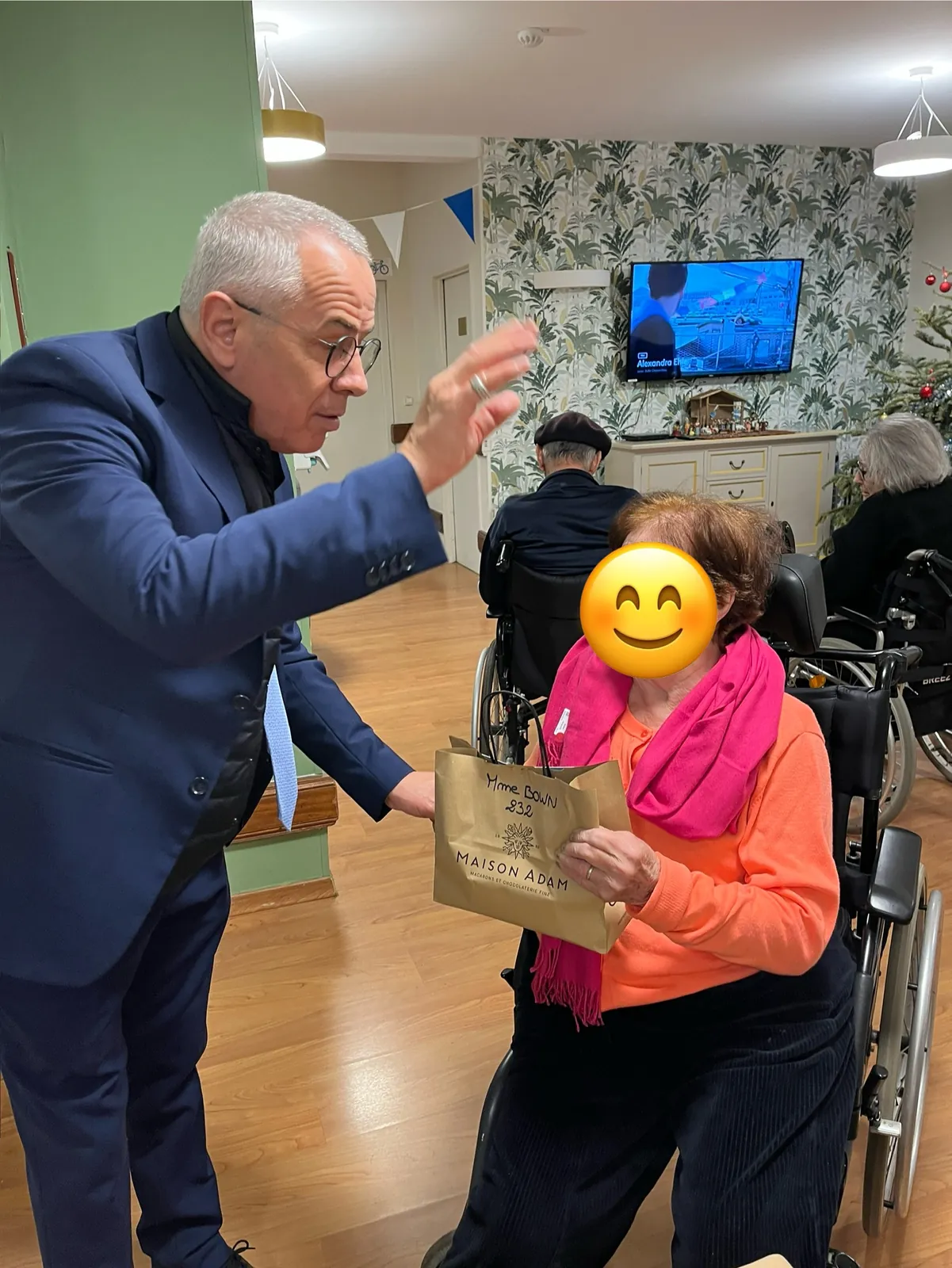 Une visite attendue de Monsieur le Maire !
