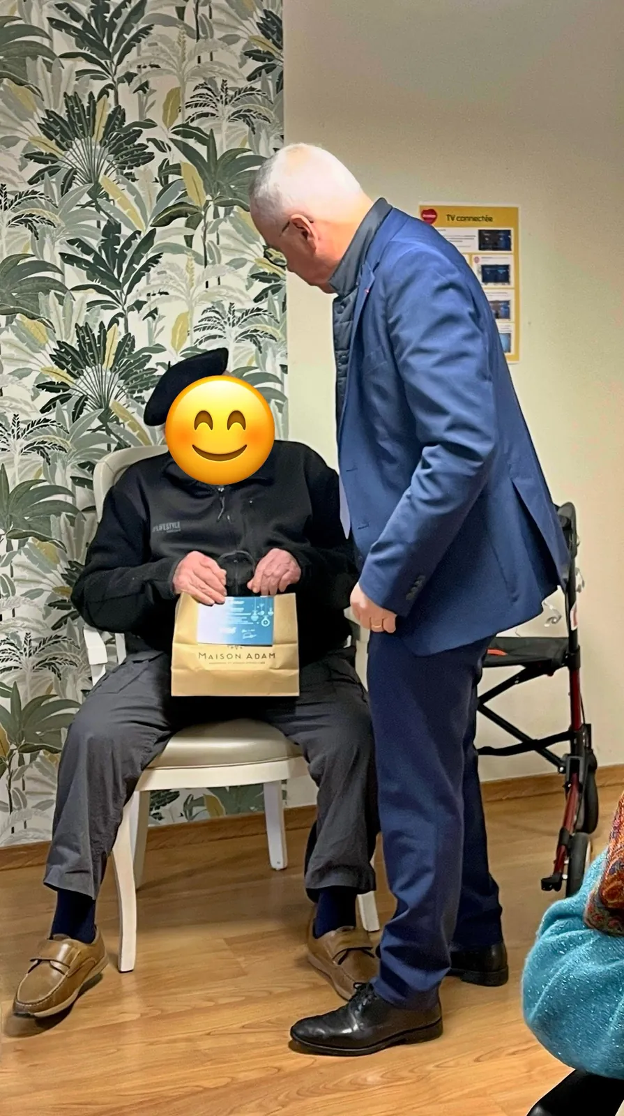 Une visite attendue de Monsieur le Maire !