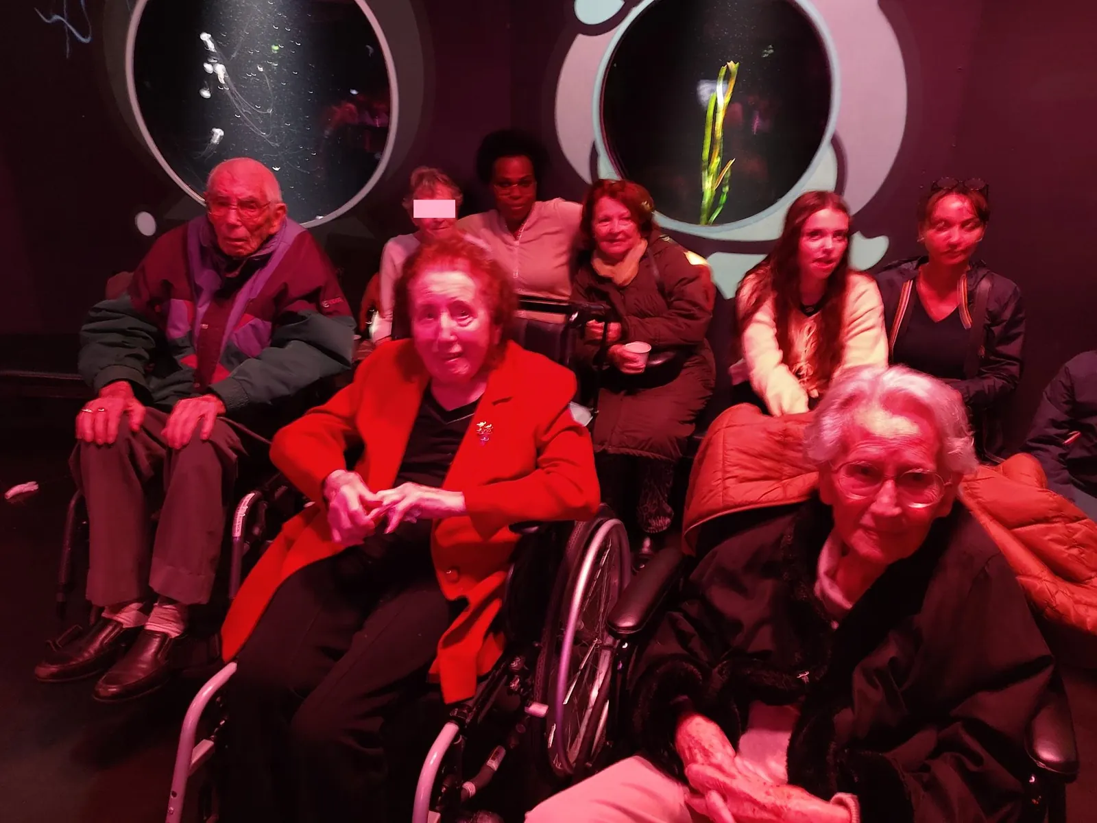 Visite de l'aquarium de Paris au Trocadéro.