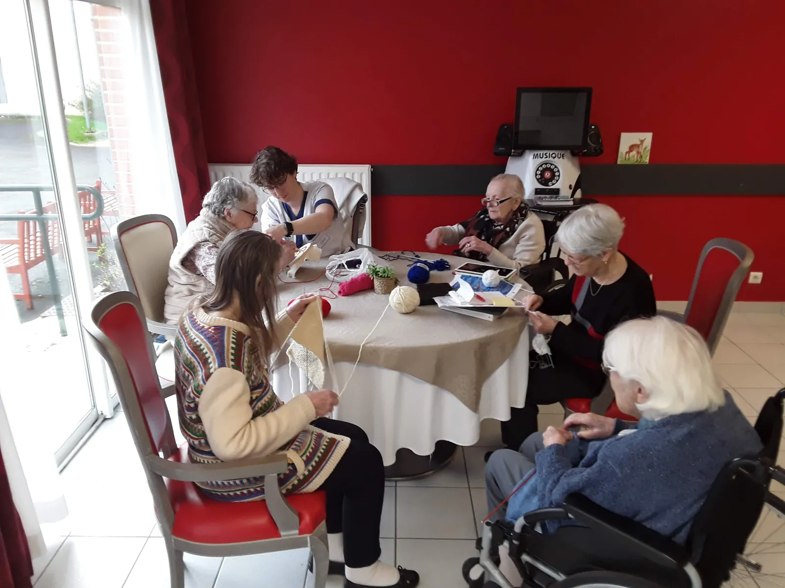 L'atelier tricot