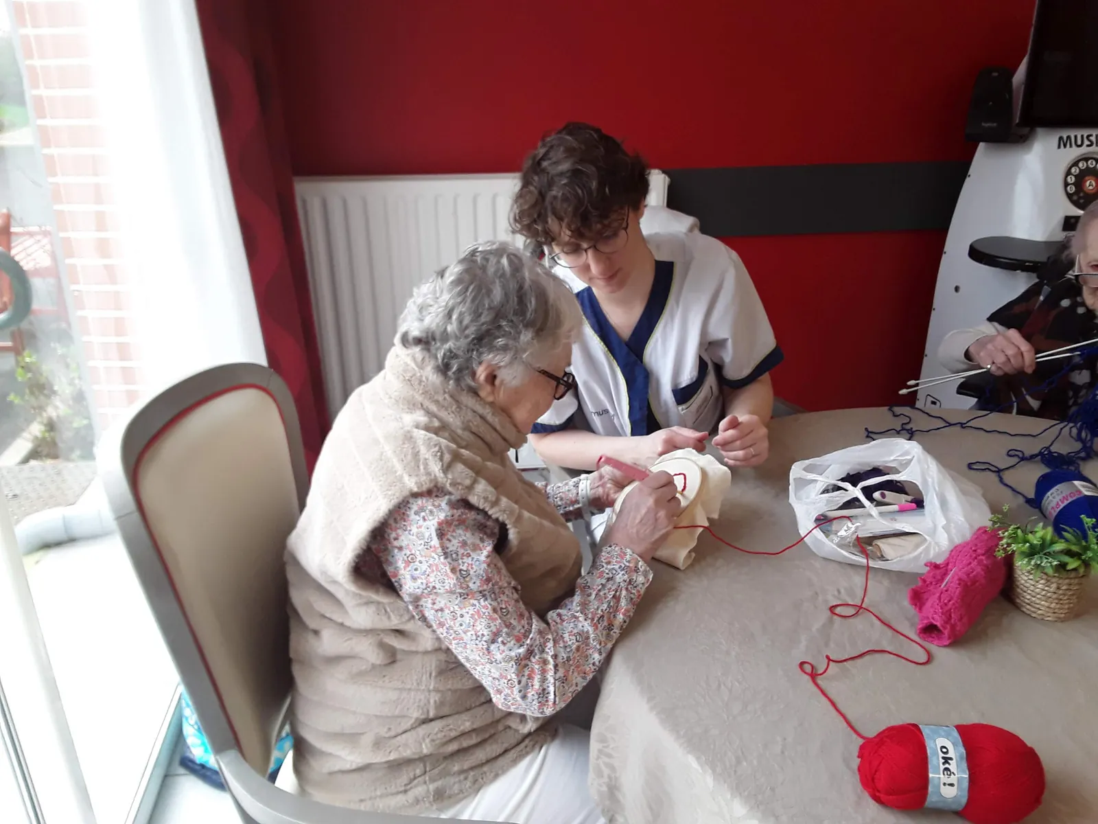 L'atelier tricot
