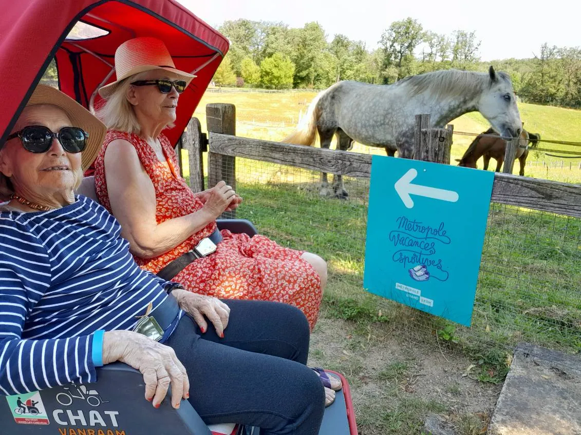 Les sorties avec A Vélo Sans Age pour les résidents des Terrasses de l'Etoile