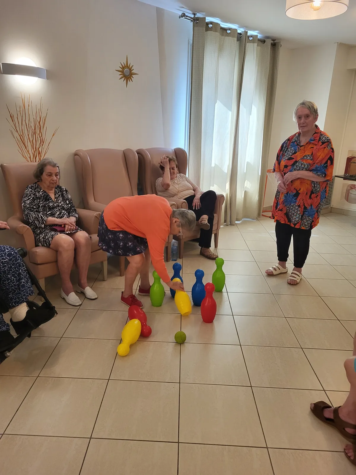 jeux d'adresse au 1er étage 