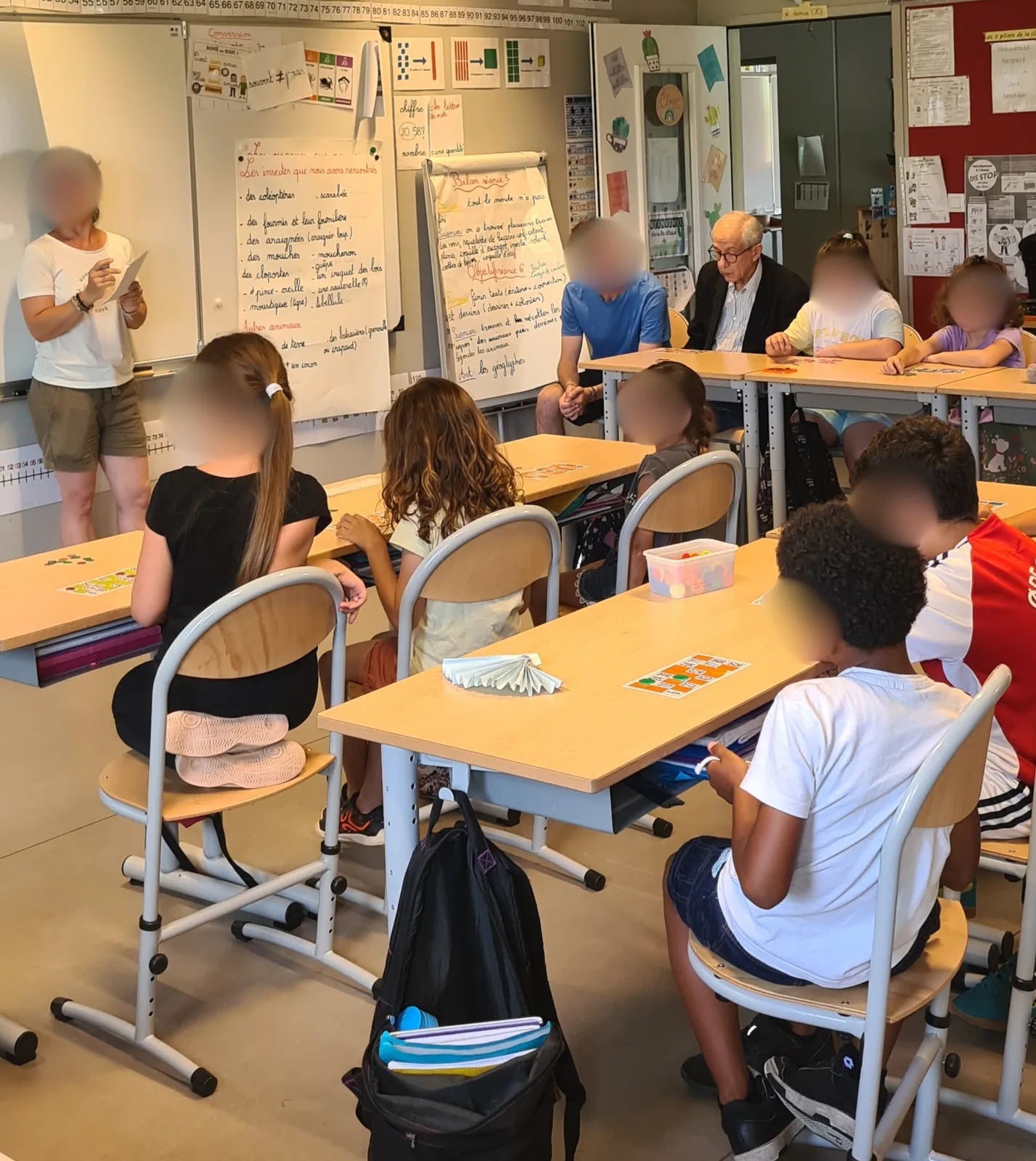 Sortie à l'école Madeleine Brès 