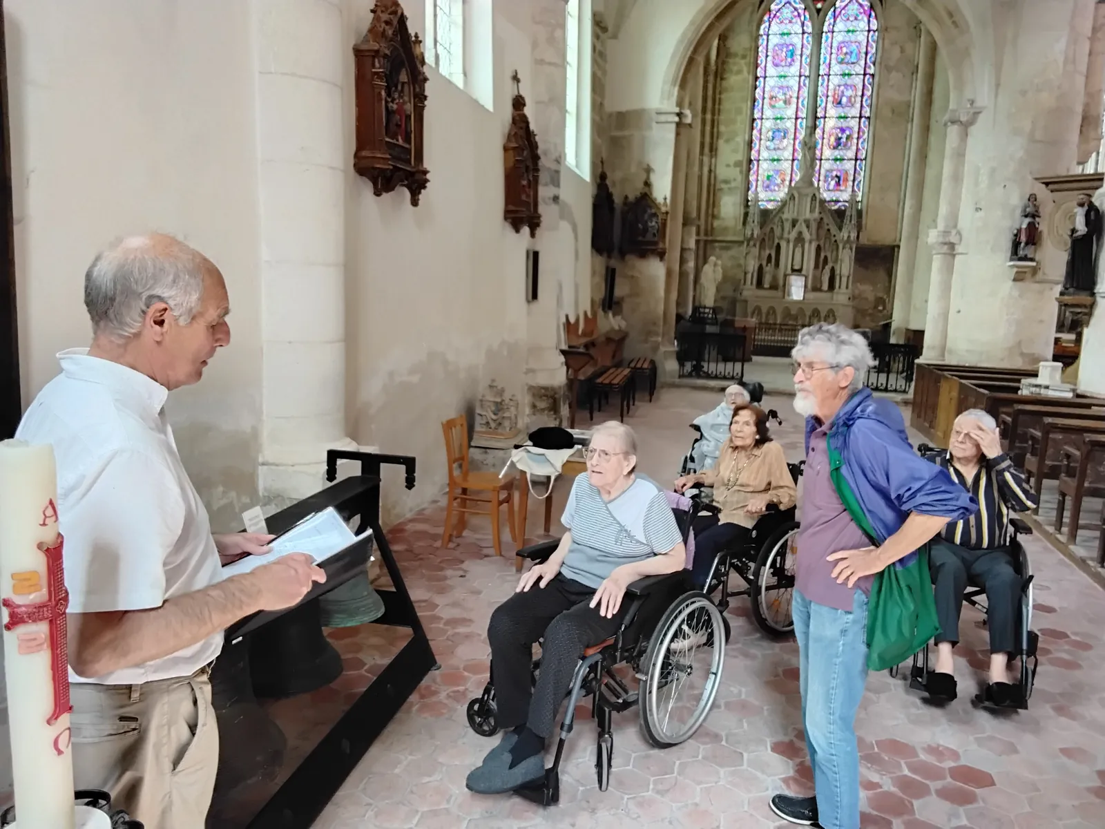 Visite guidée de l'église