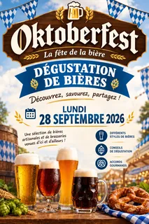 Dégustation de bières – Spéciale Oktoberfest