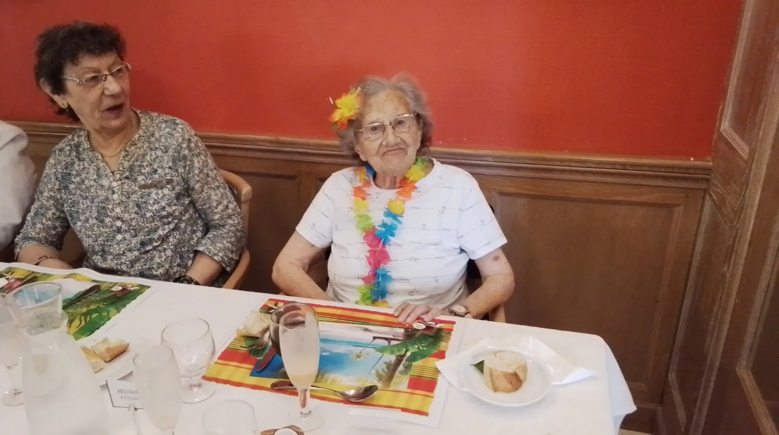 Fête de la résidence : barbecue sur les thème des Antilles