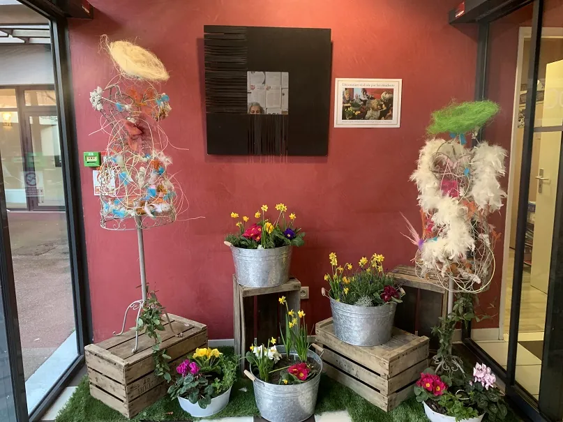 Ambiance printemps  à la résidence Médicis !
