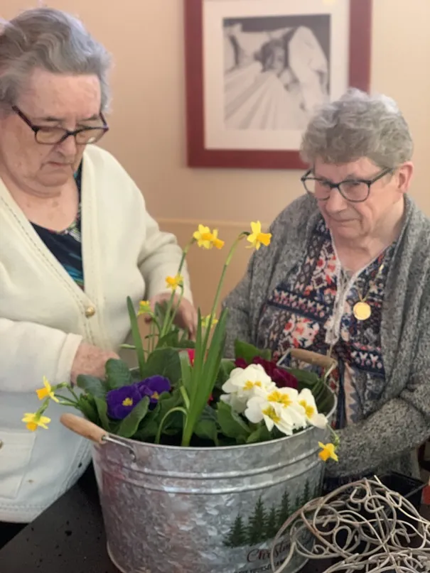 Ambiance printemps  à la résidence Médicis !