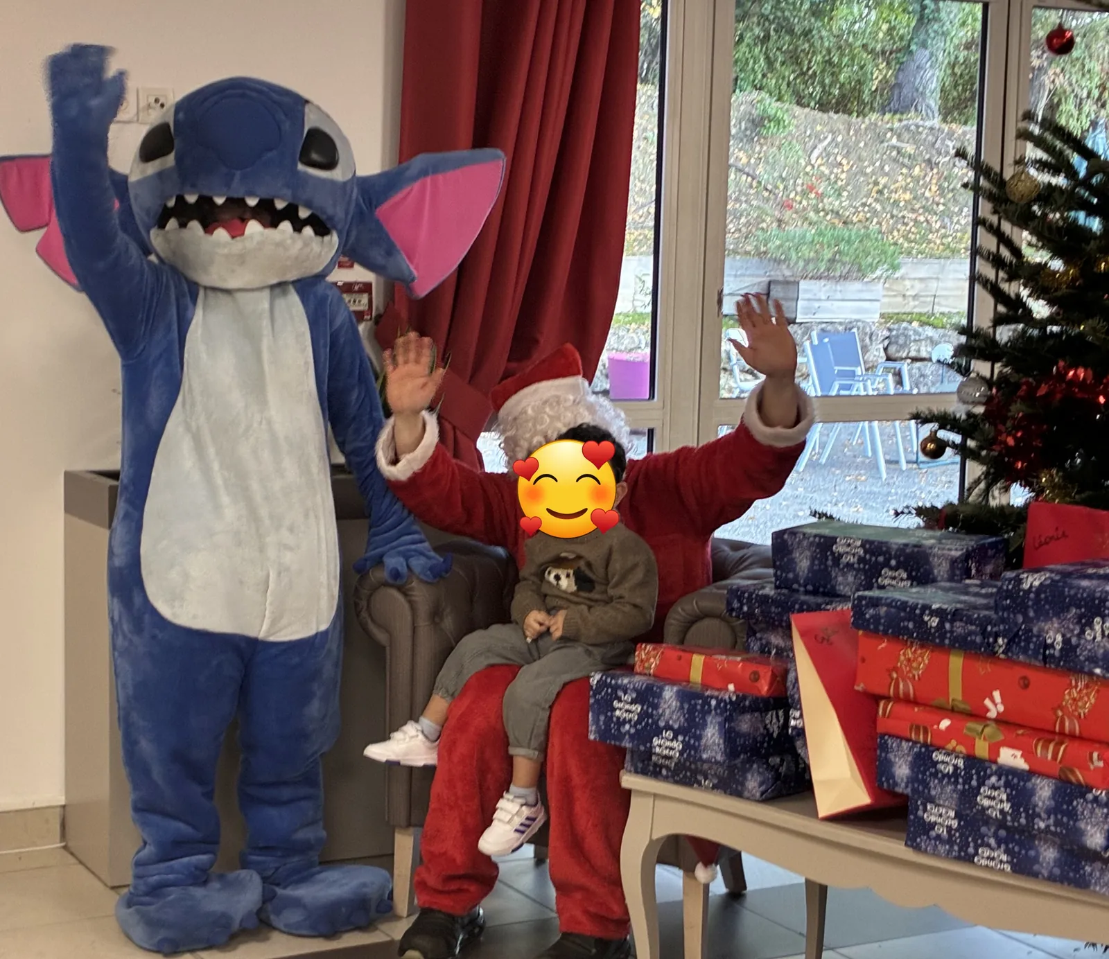 L'arbre de Noël des enfants du personnel