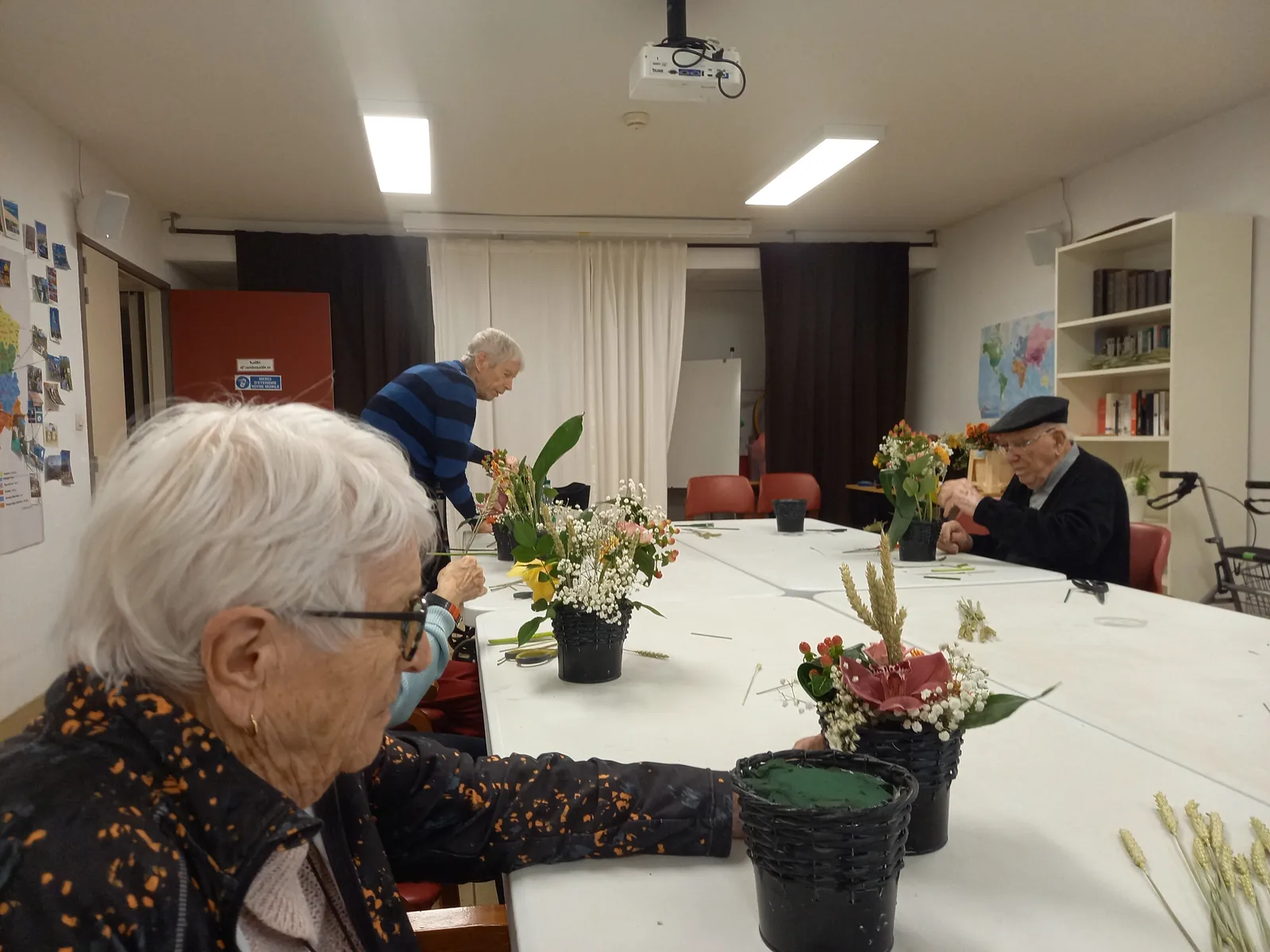 Atelier floral aux Terrasses de Mailheaux : Place à la créativité !