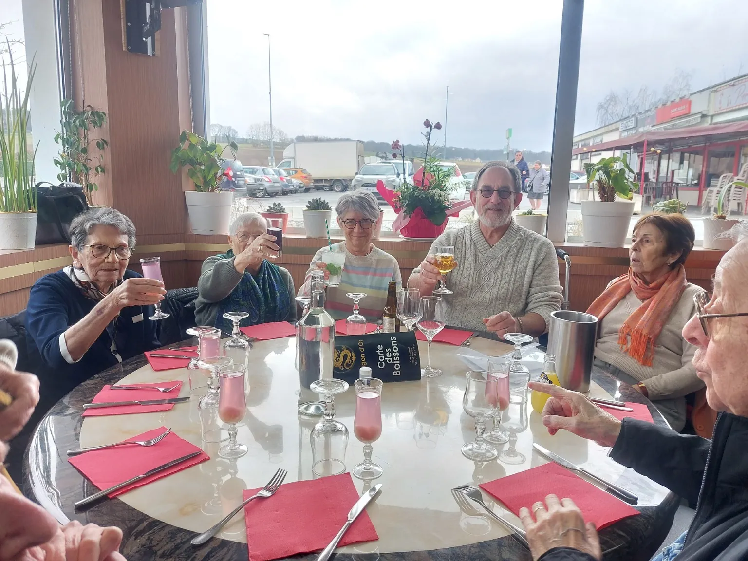 Sortie au restaurant 