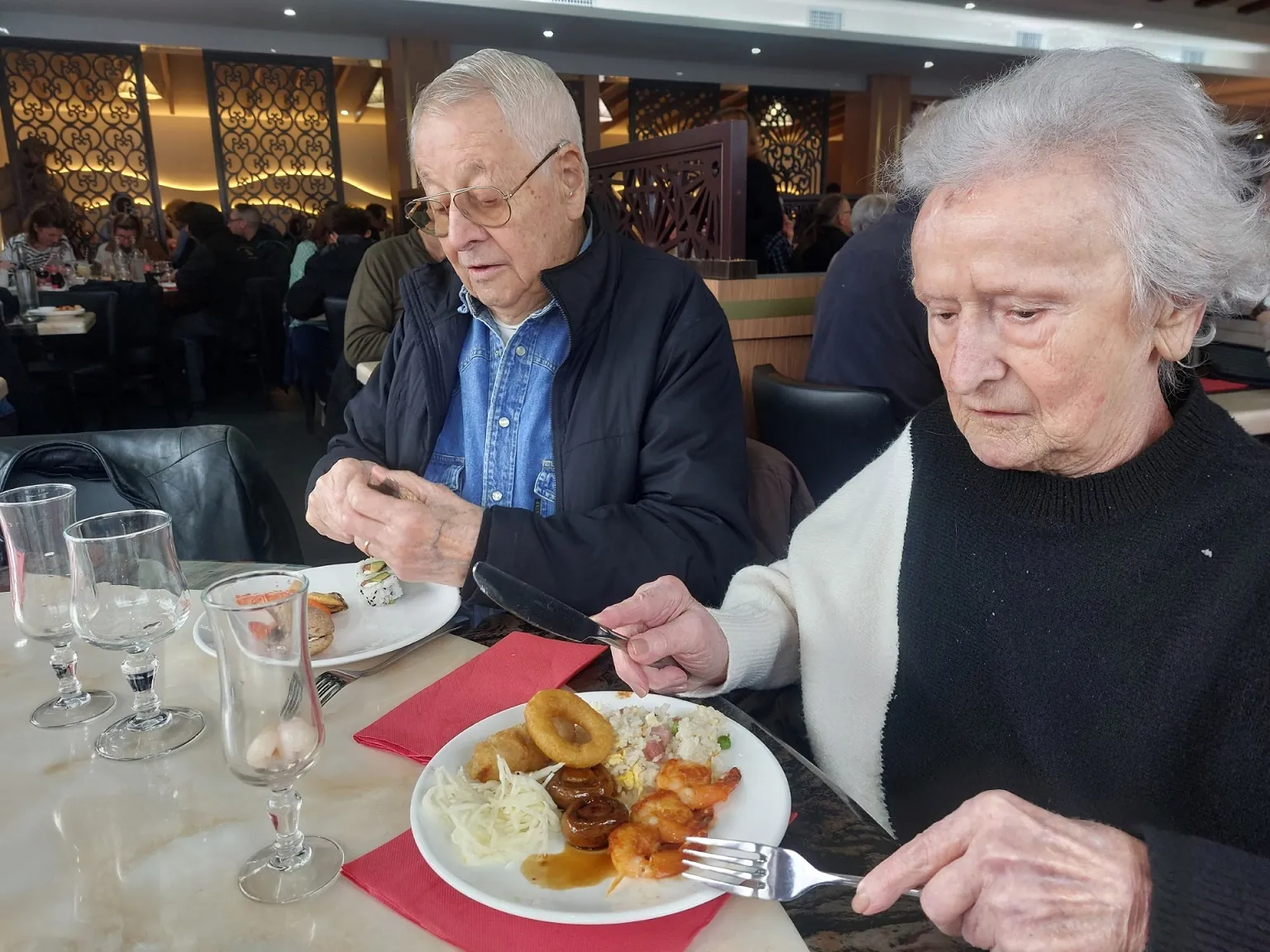 Sortie au restaurant 