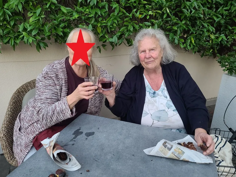 Nous avons fêté le Beaujolais Nouveau à la résidence les Vallières de Cagnes sur Mer 