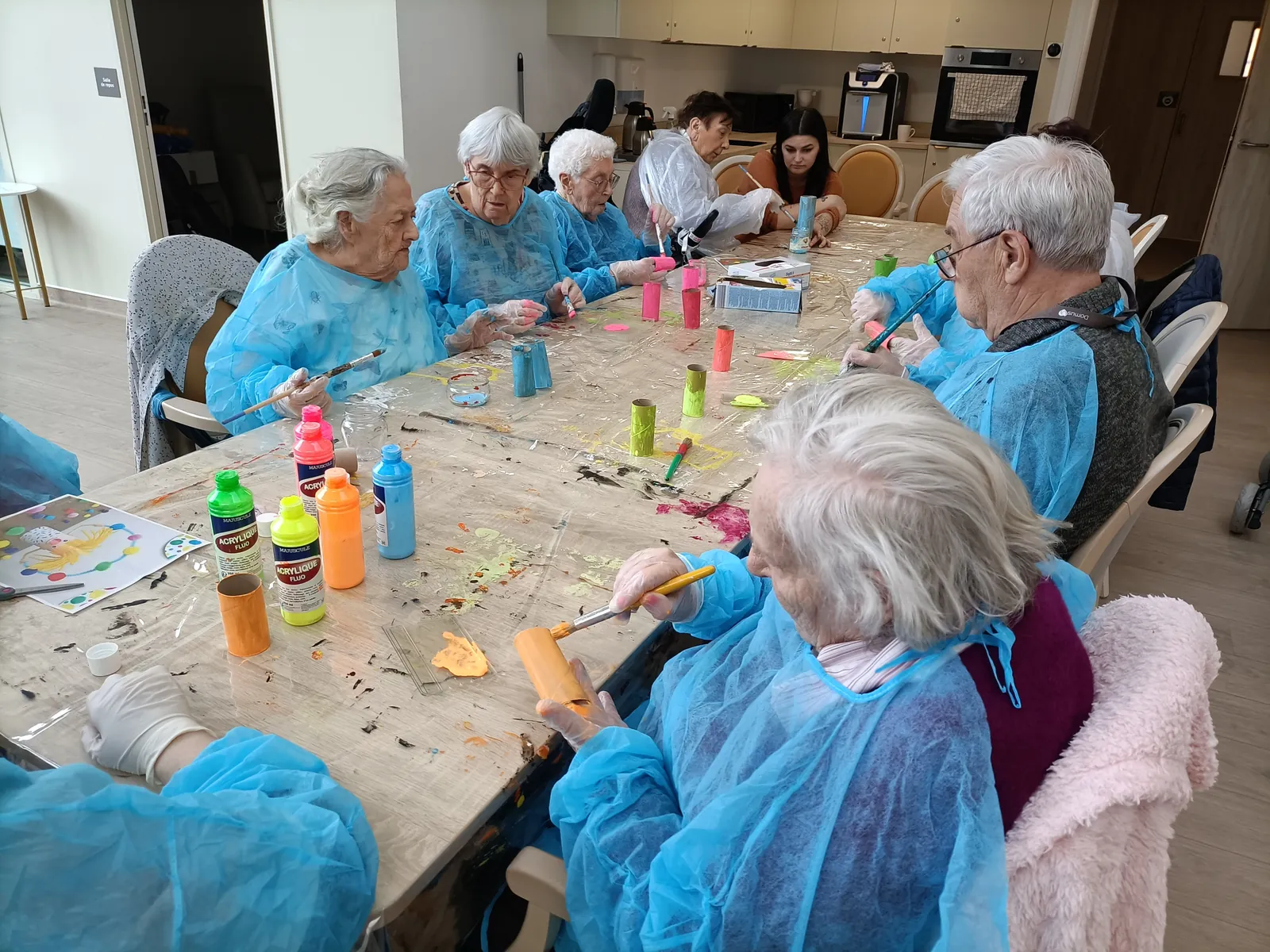 Les décorations se terminent !