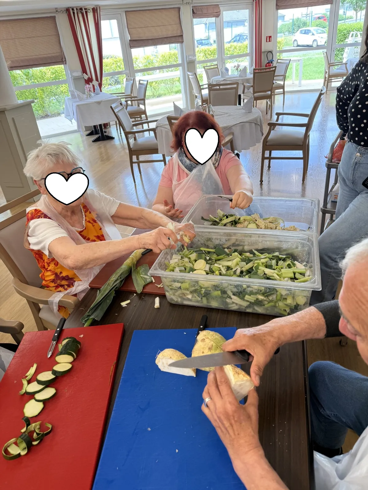 Préparation de la soupe !
