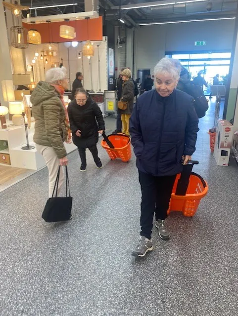Sortie de Noël : petites courses… et grandes rigolades !