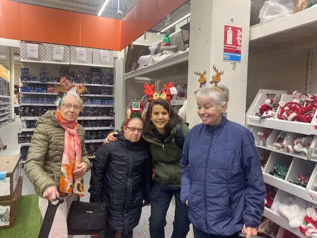 Sortie de Noël : petites courses… et grandes rigolades !