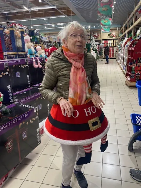 Sortie de Noël : petites courses… et grandes rigolades !