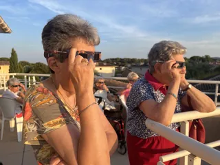 Un beau moment de partage sous les étoiles !