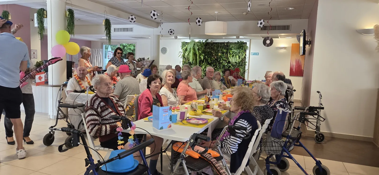 Fête de l'été à la résidence