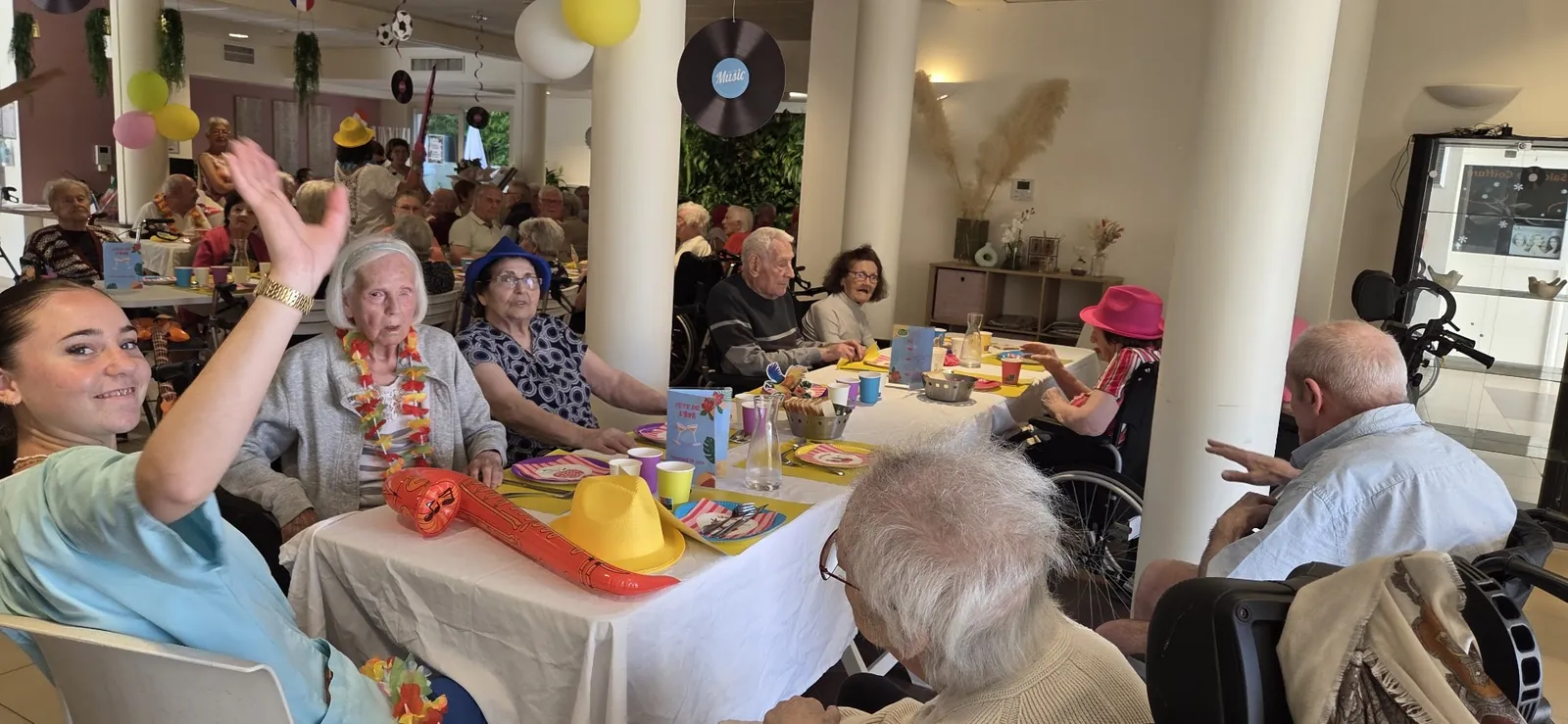 Fête de l'été à la résidence