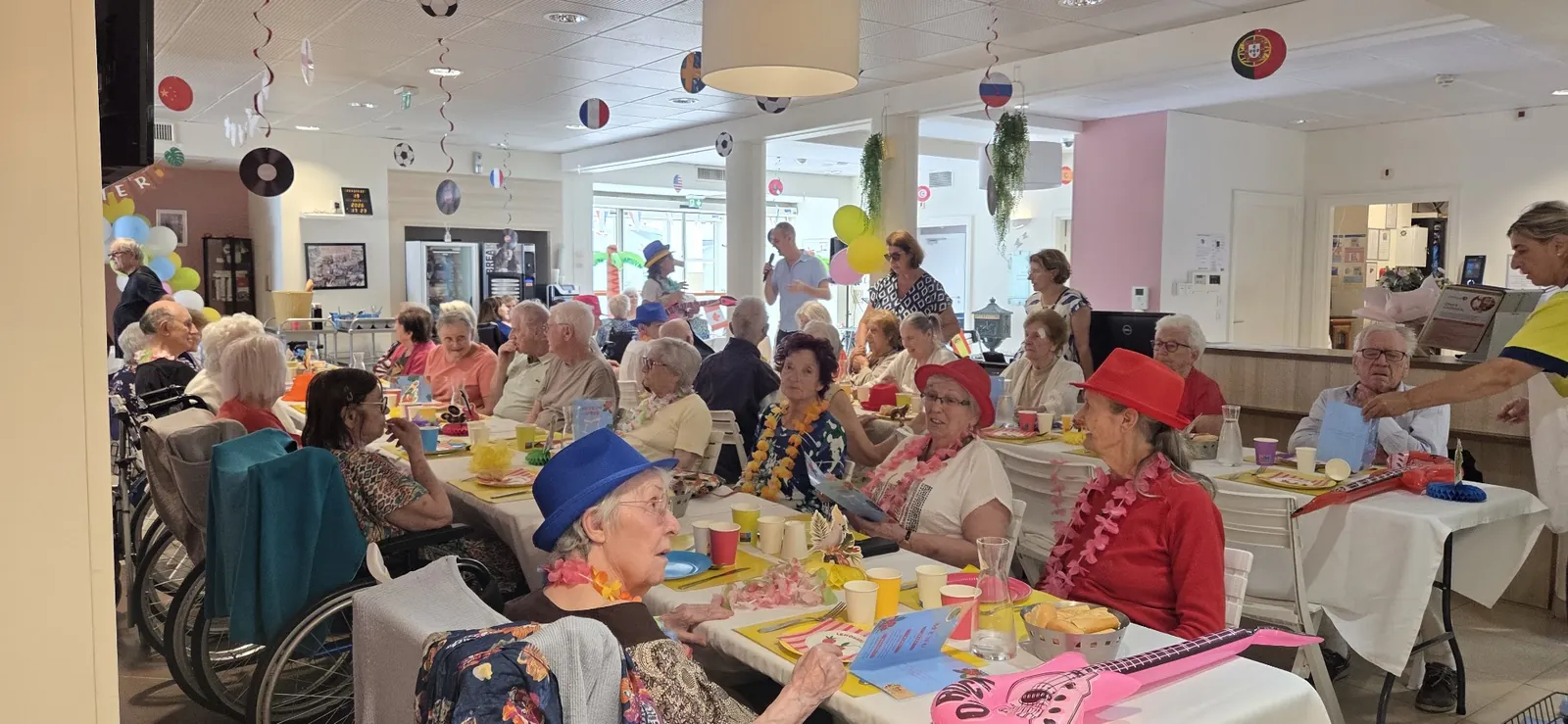 Fête de l'été à la résidence