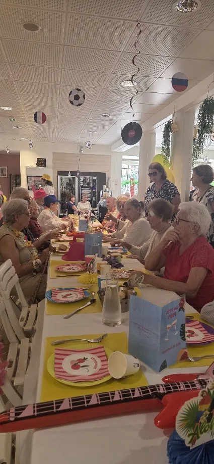 Fête de l'été à la résidence