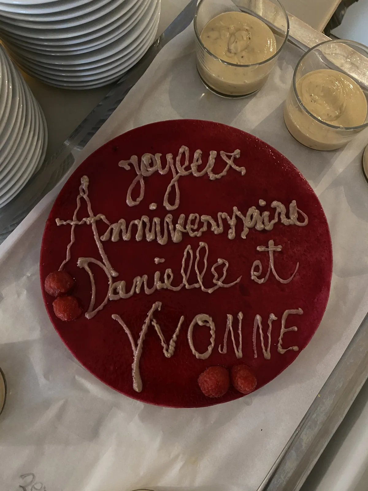 Les anniversaires à la résidence Les Adrets !