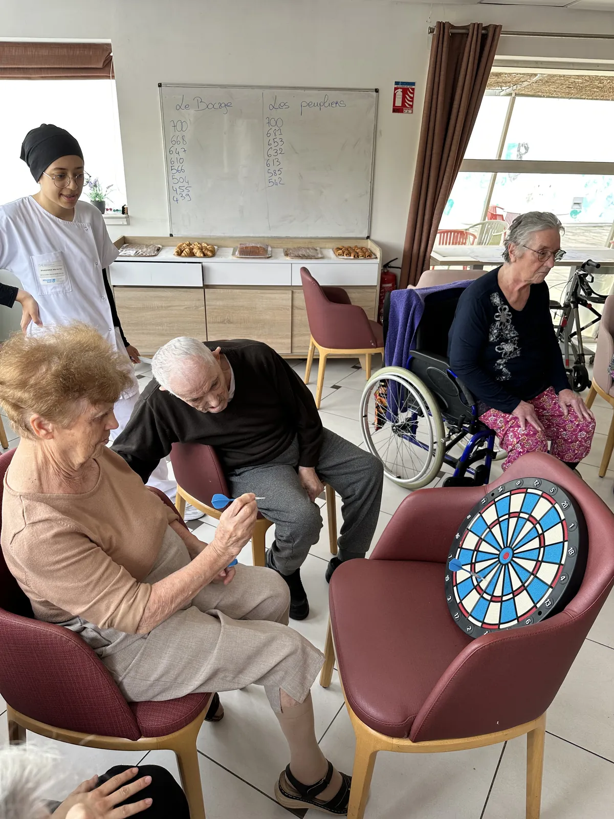 "Premières Olympiades inter-EHPAD : rencontre conviviale avec les résidents de l’EHPAD du Bocage