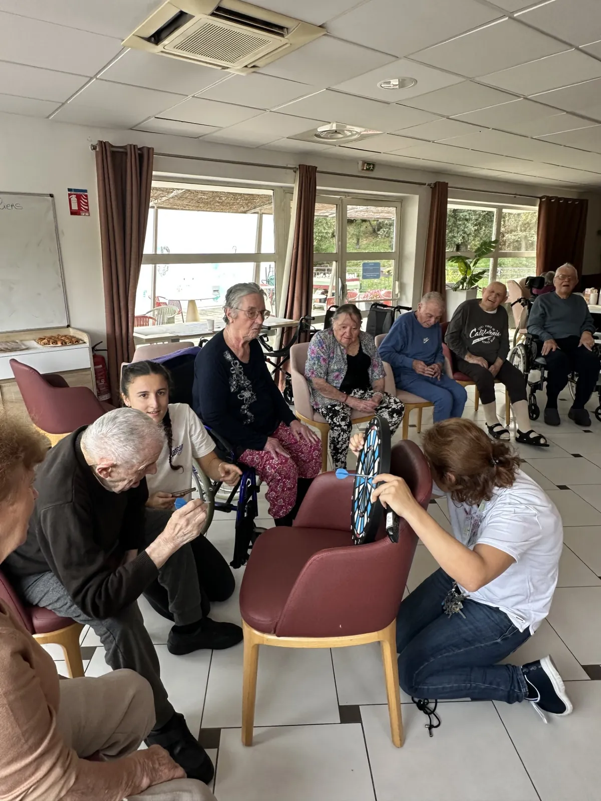"Premières Olympiades inter-EHPAD : rencontre conviviale avec les résidents de l’EHPAD du Bocage