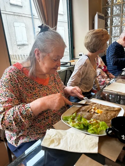 Sortie à la crêperie 