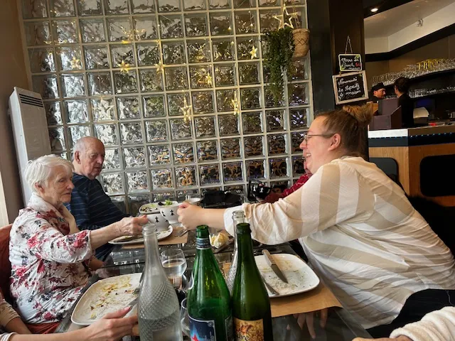 Sortie à la crêperie 