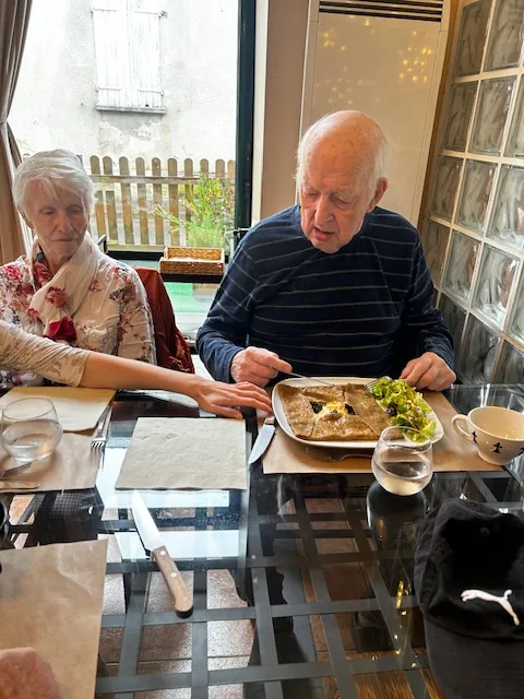 Sortie à la crêperie 