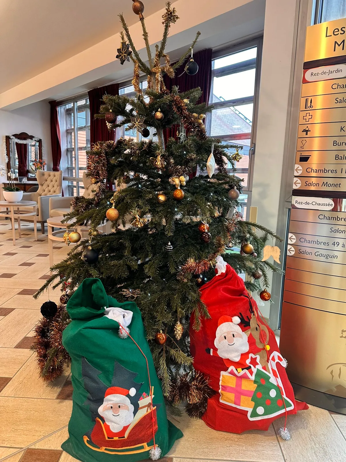 Le Père Noël est passé à la résidence ! 