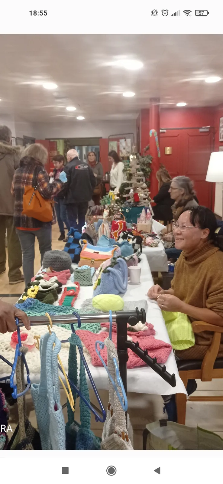 Marché de noël à la  Triade