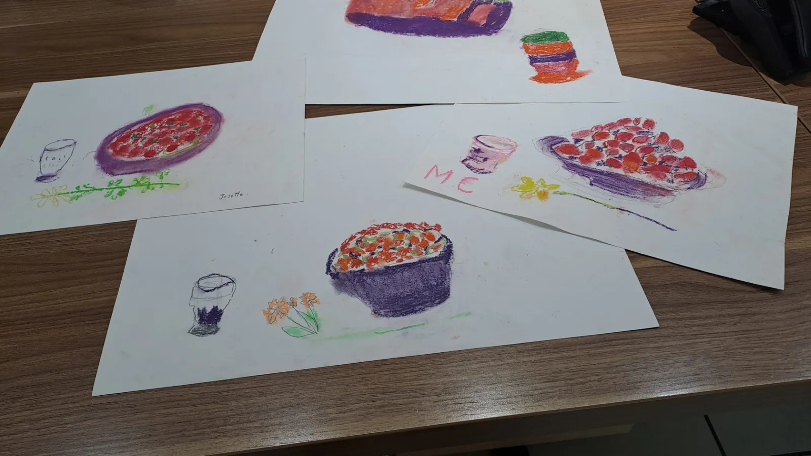 découverte de la technique du pastel 