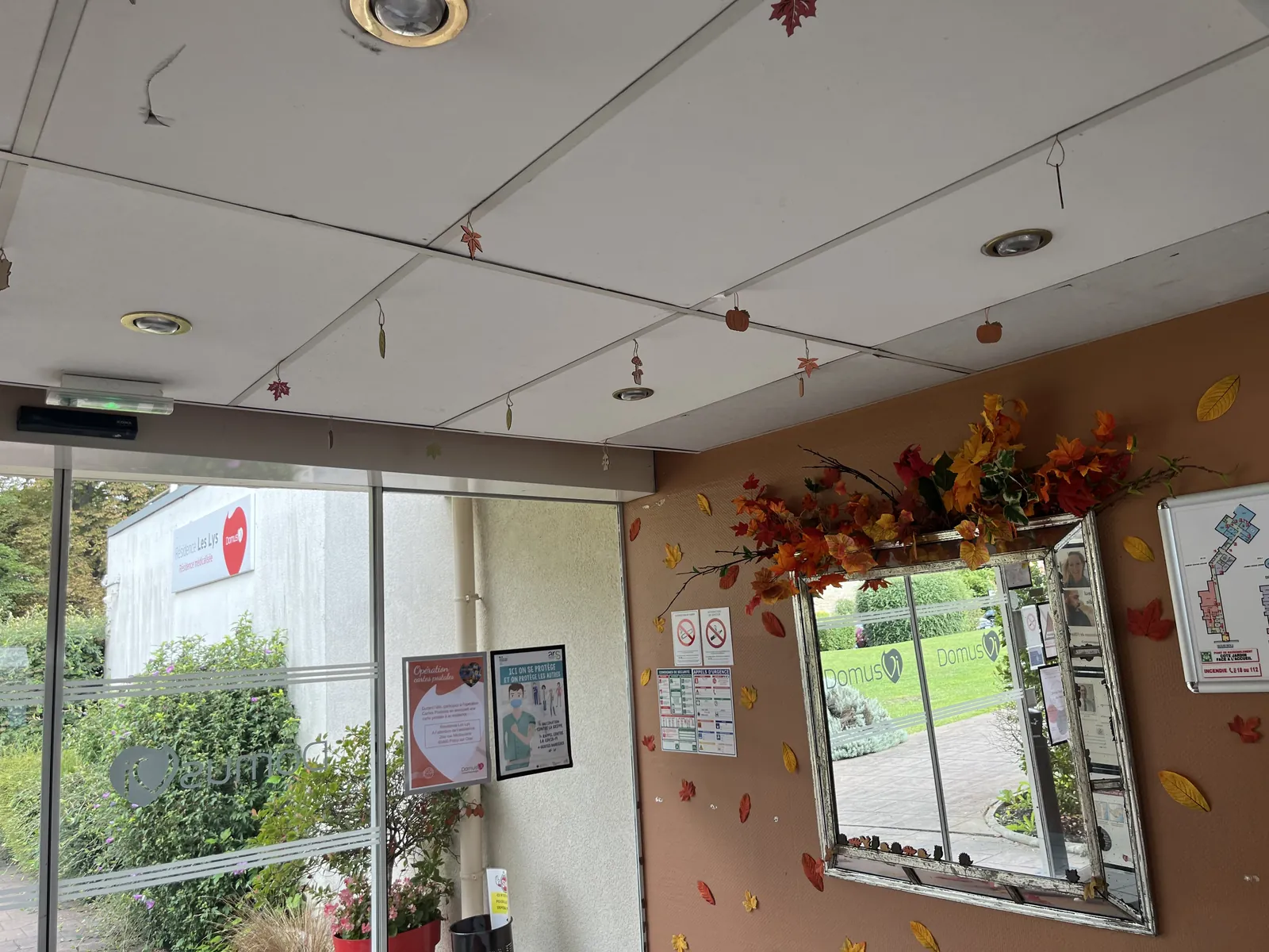 Passage à l'Automne à la résidence 