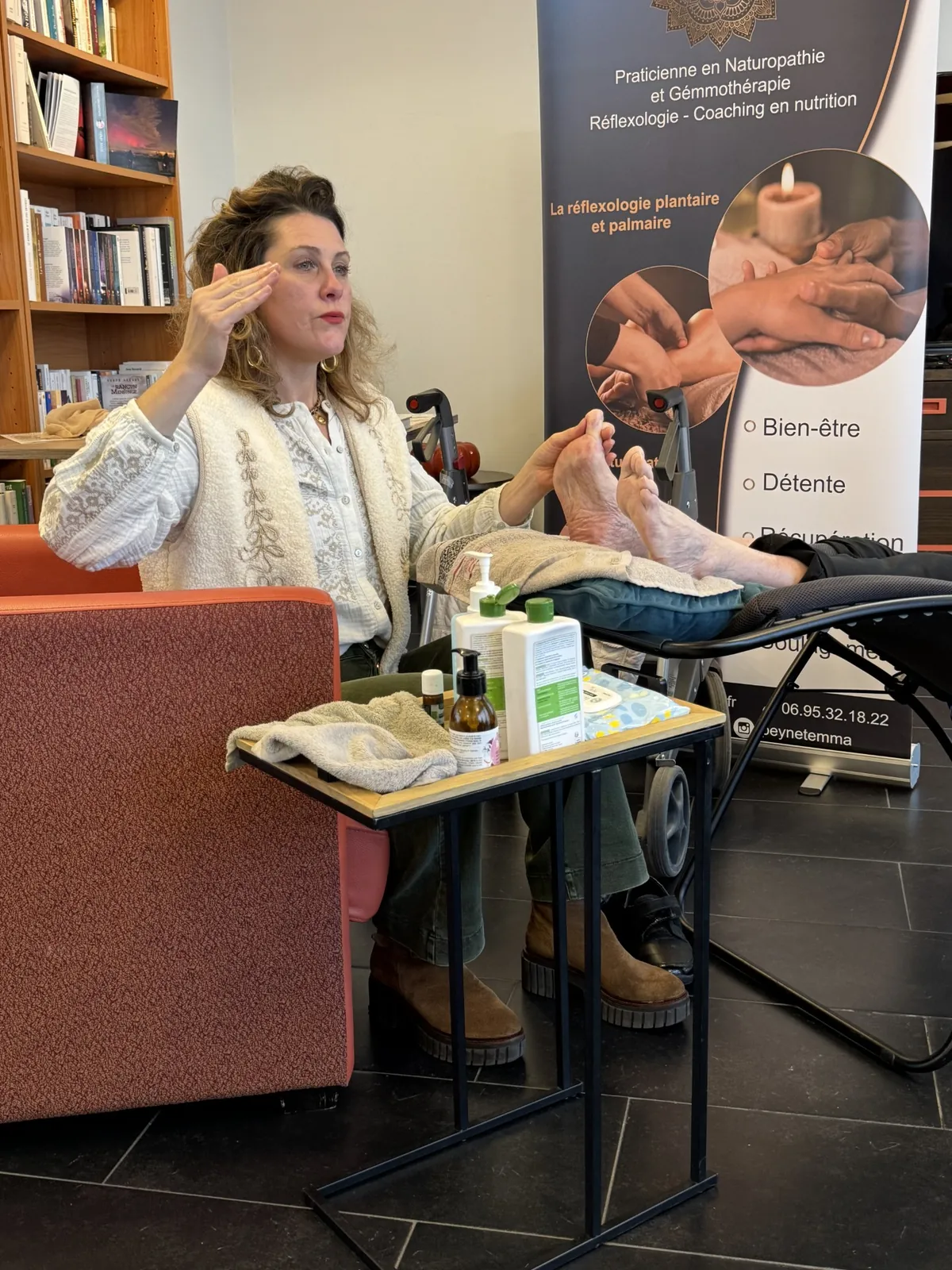 Atelier Réflexologie avec Emma Peynet 