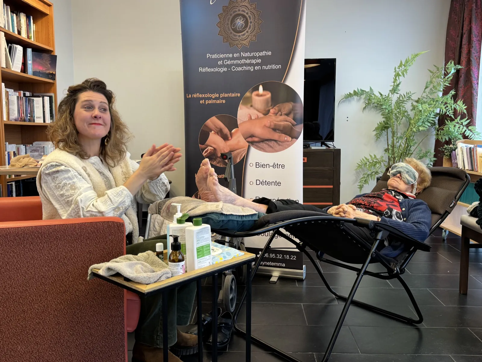 Atelier Réflexologie avec Emma Peynet 