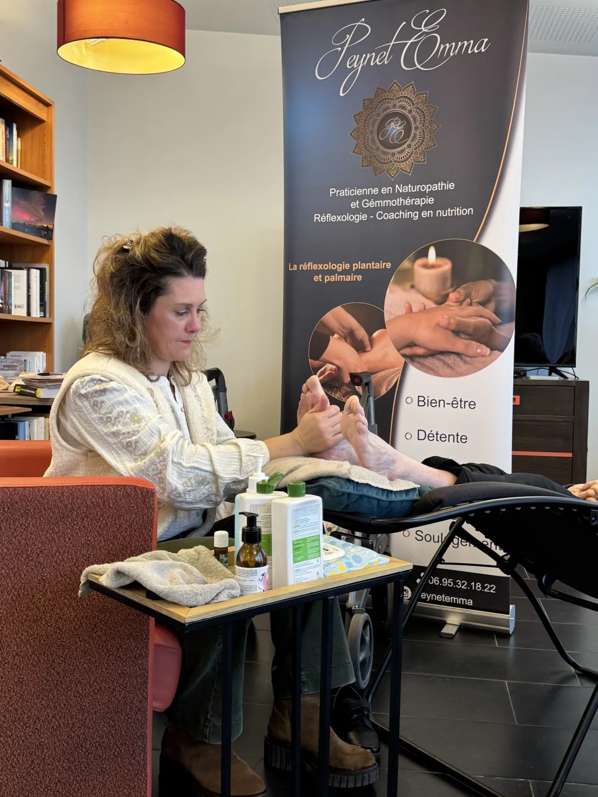 Atelier Réflexologie avec Emma Peynet 