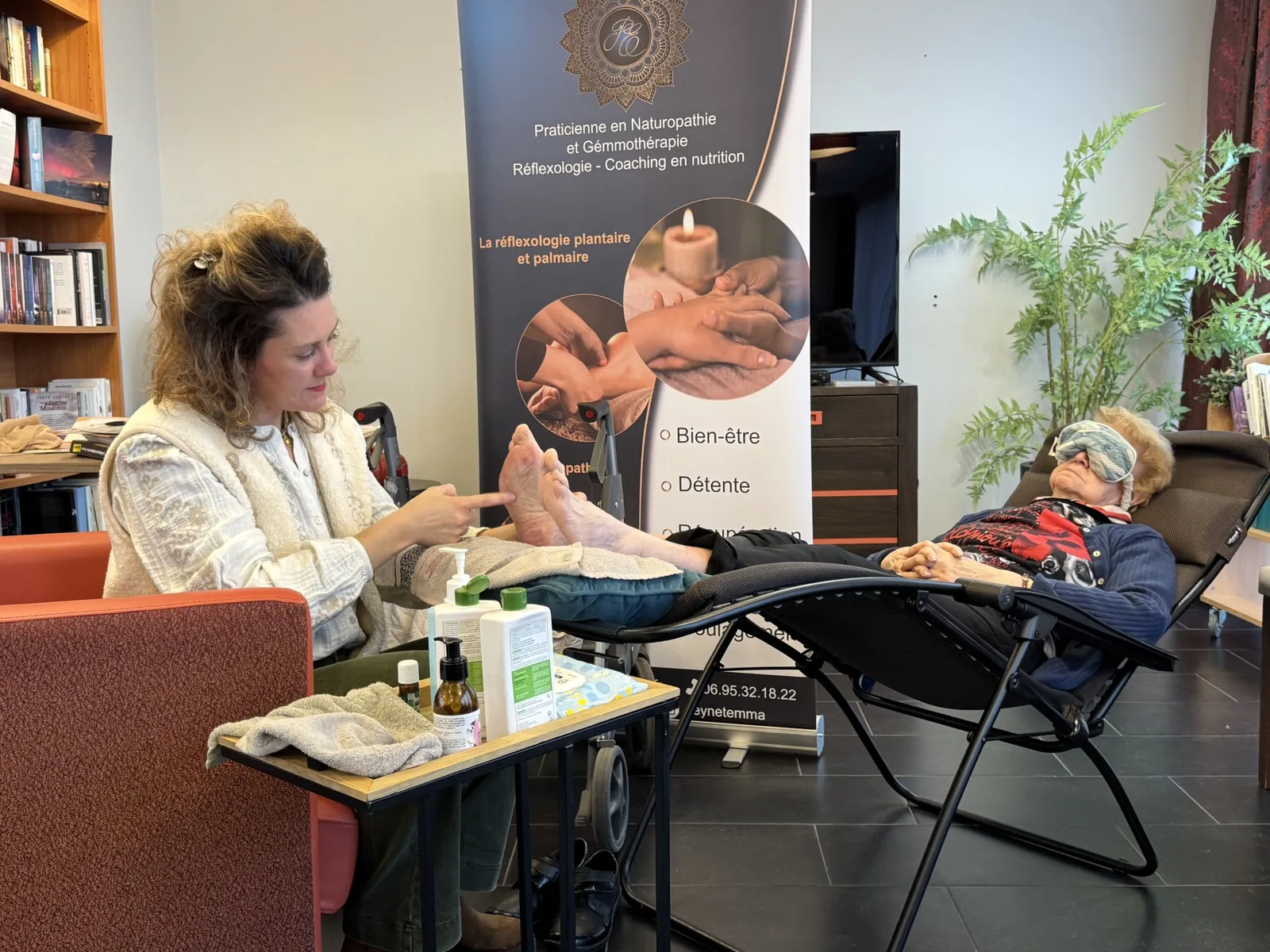 Atelier Réflexologie avec Emma Peynet 