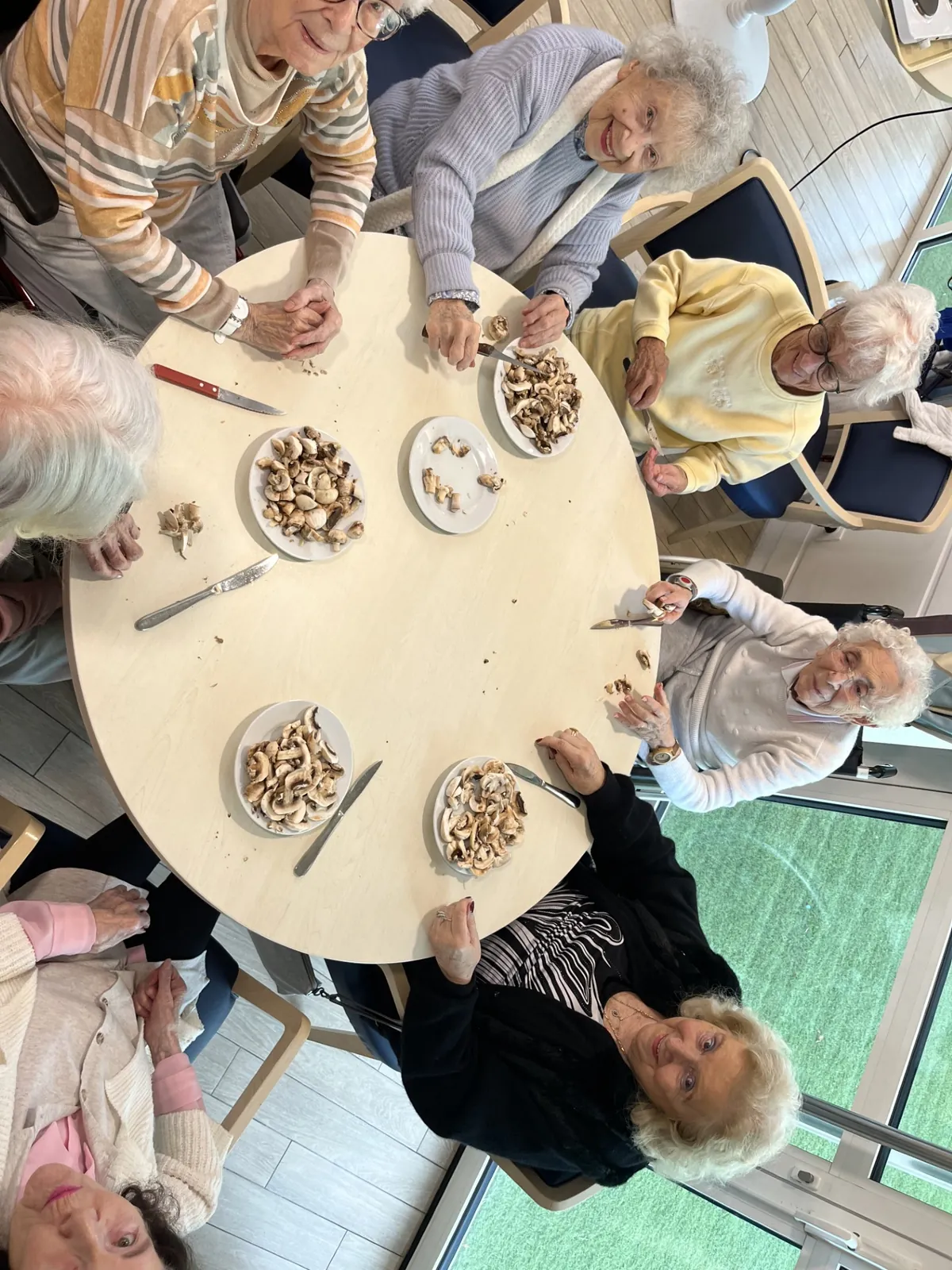 JOUR DE CUEILLETTE  DE CHAMPIGNONS AU GRAND JARDIN 